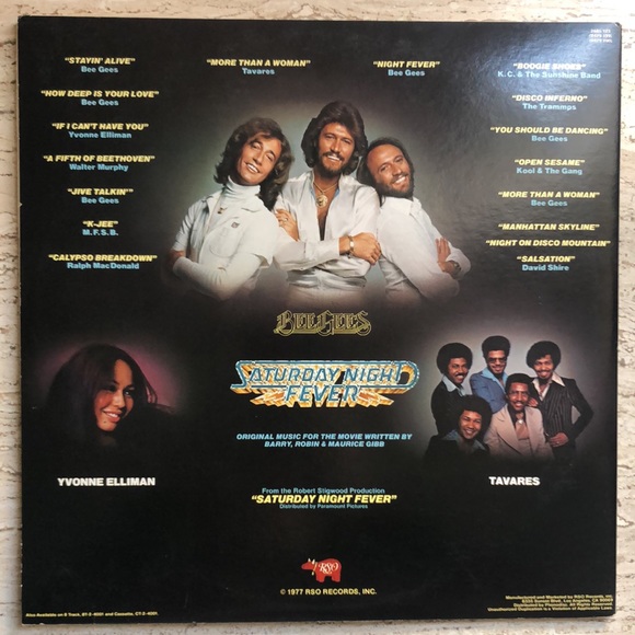 Bee Gees Saturday Night Fever Soundtrack Double Vinyl Lp Set - Picture 6 of 15